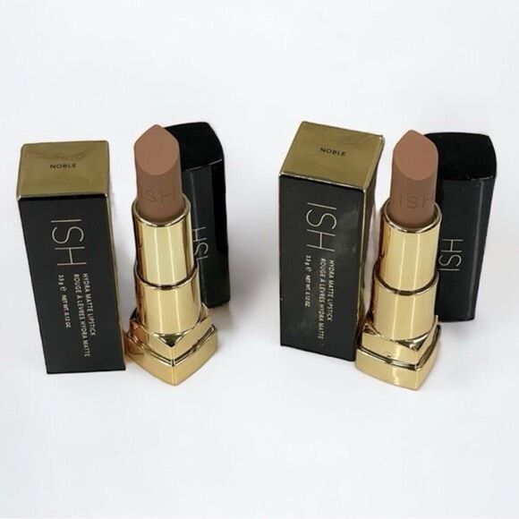 ISH - 2 Pack- Hydra Matte Lipstick - Noble (Nude) - Picture 1 of 8